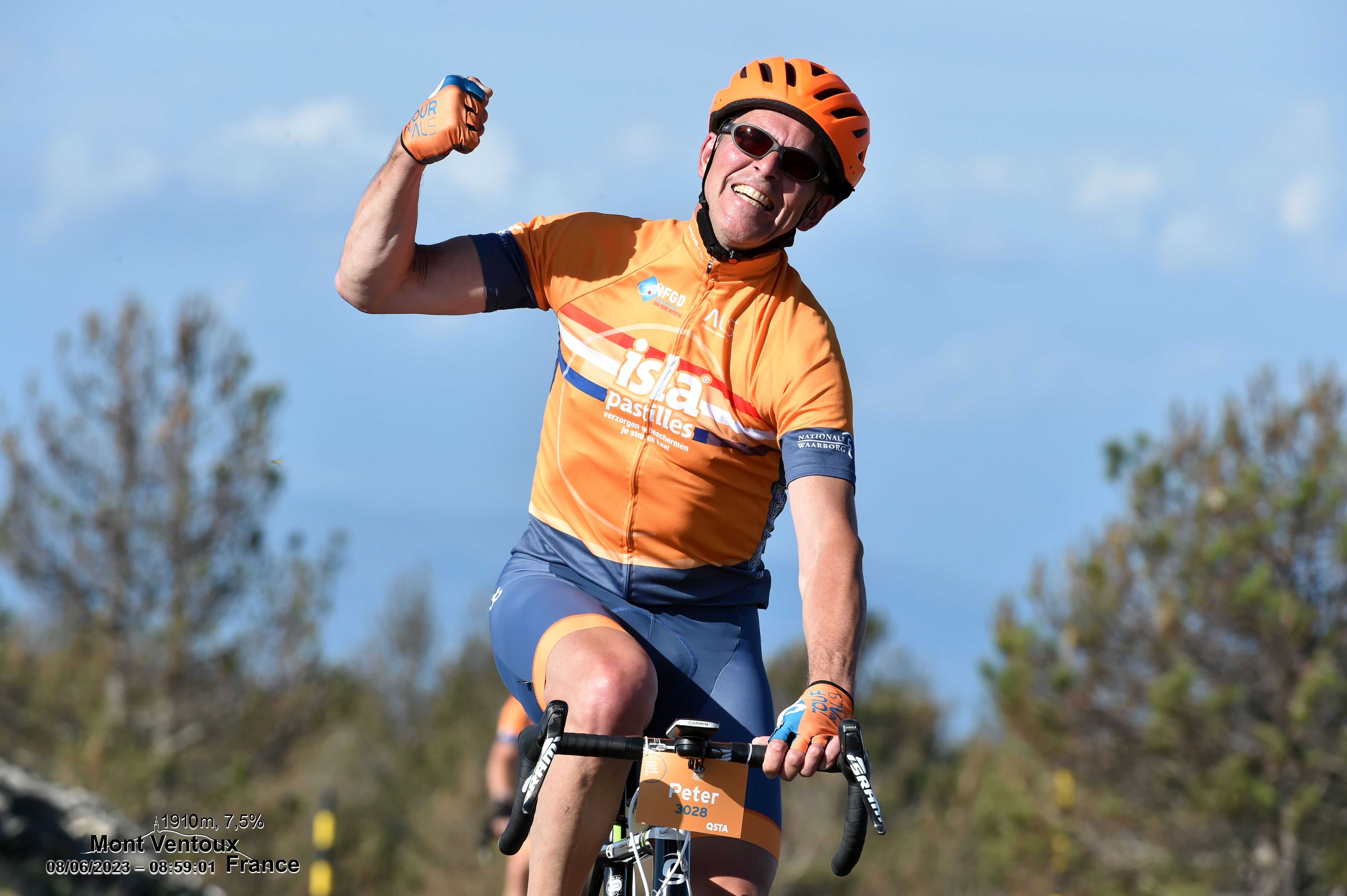 Peter Hendrikx Mont Ventoux 8 juni 2023